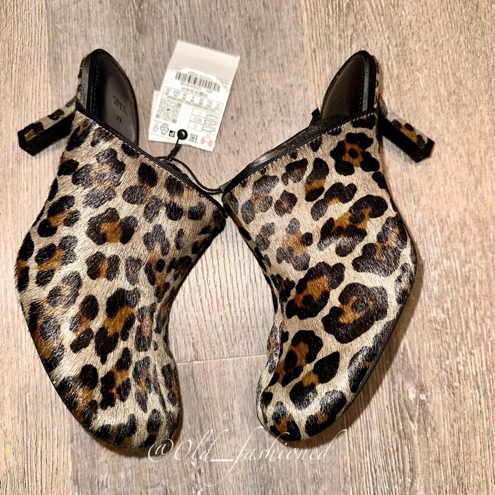 ZARA Leather Mules - Picture 8 of 12